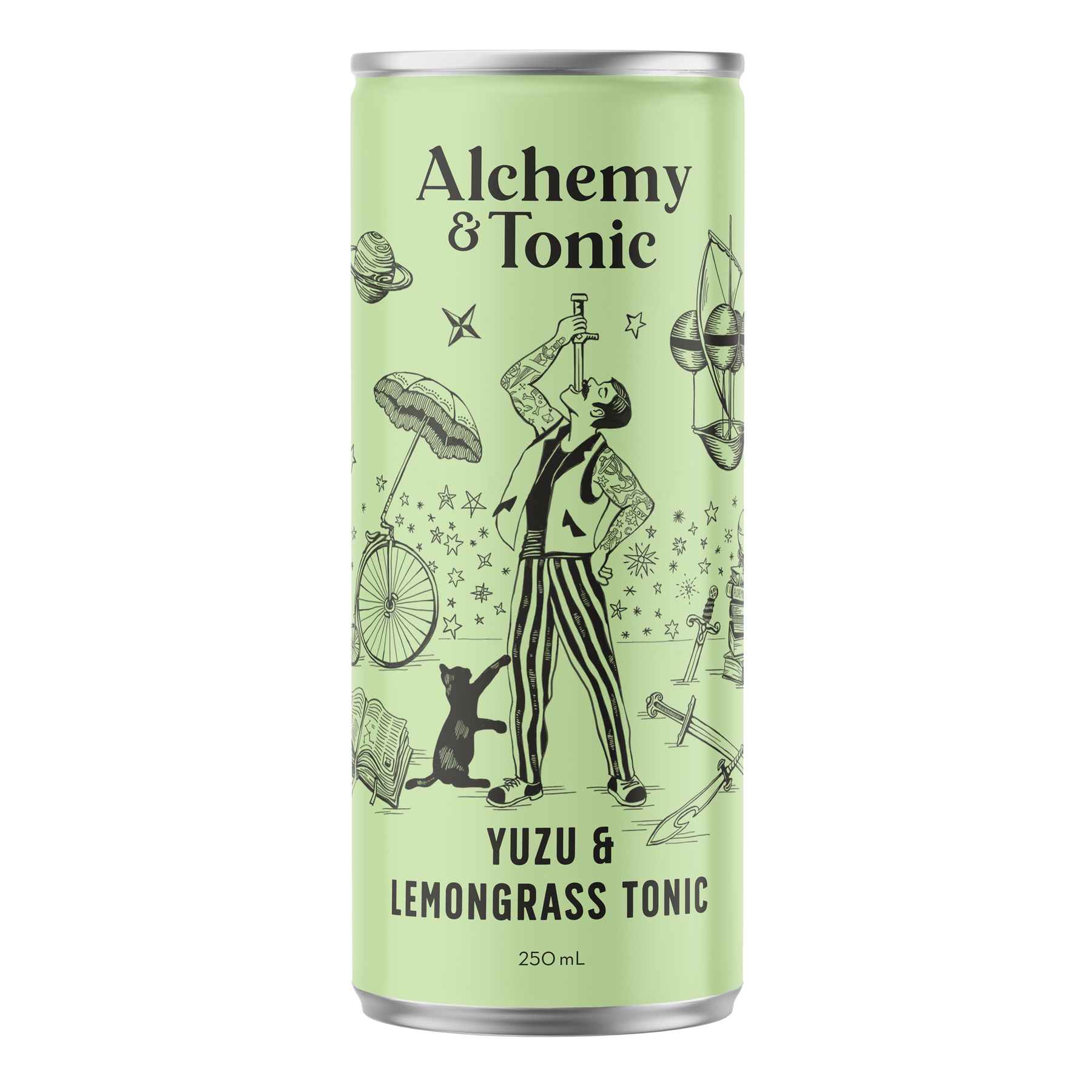 Yuzu & Lemongrass Tonic - 250mL 4 Pack