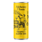 Pineapple & Jalapeño Soda - 250mL 4 Pack