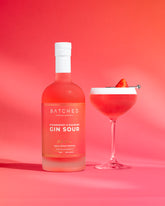 BATCHED Gin Sour - Strawberry & Rhubarb